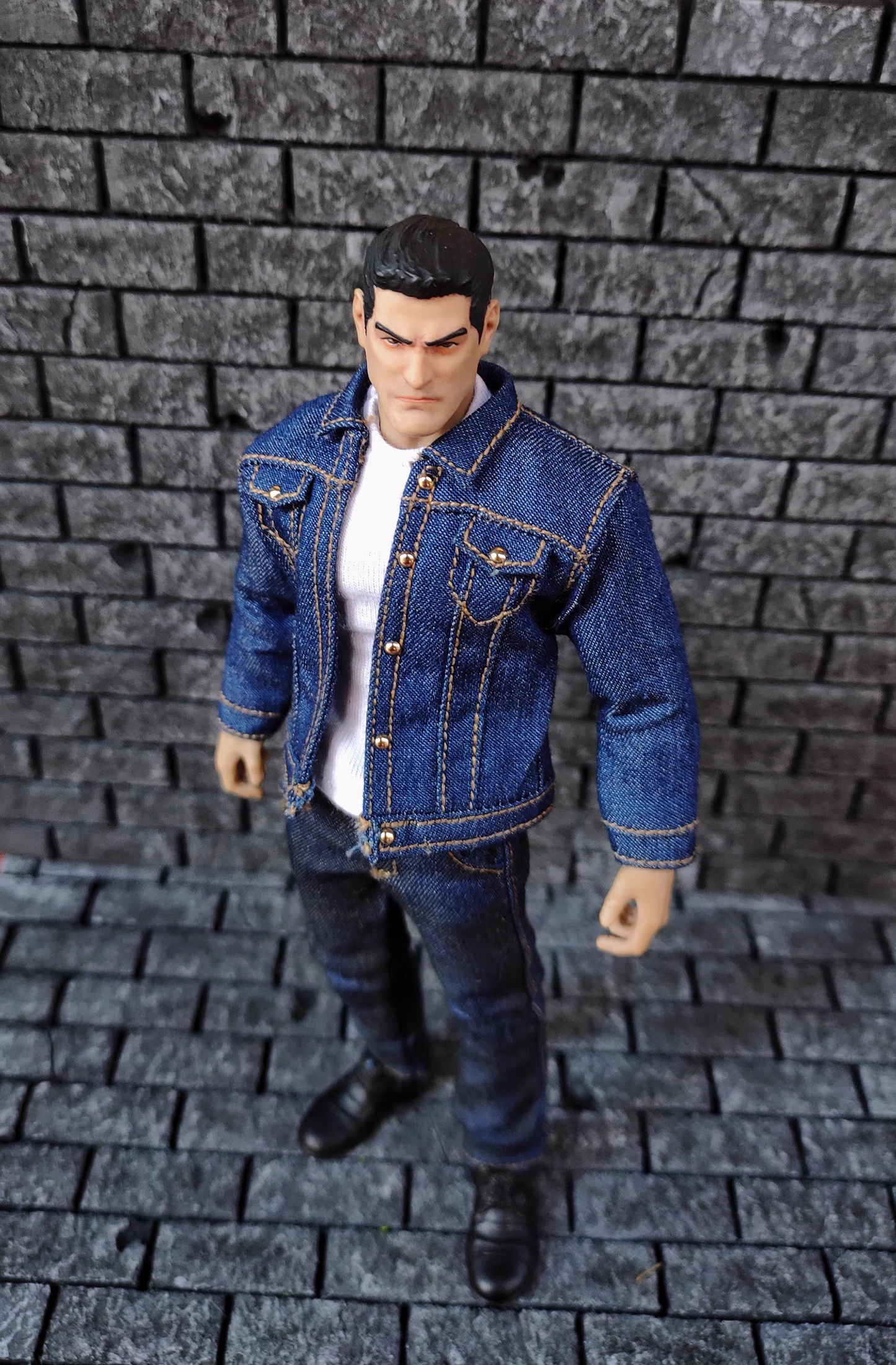Top and Jean for 1/12 6 inch figure