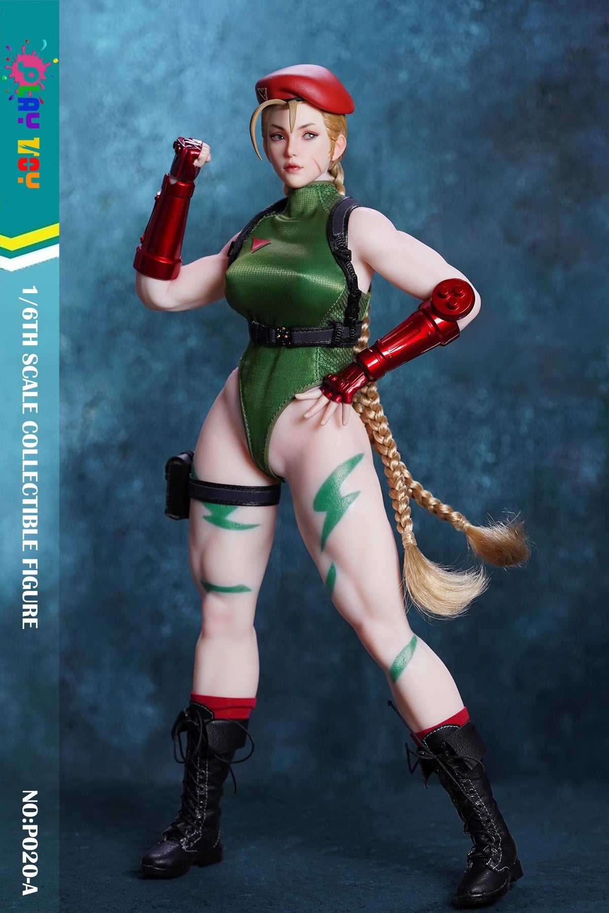 PLAY TOY 1/6 Goddess of Fighting P020-A Street Fighter Seamless Figure (In Stock)