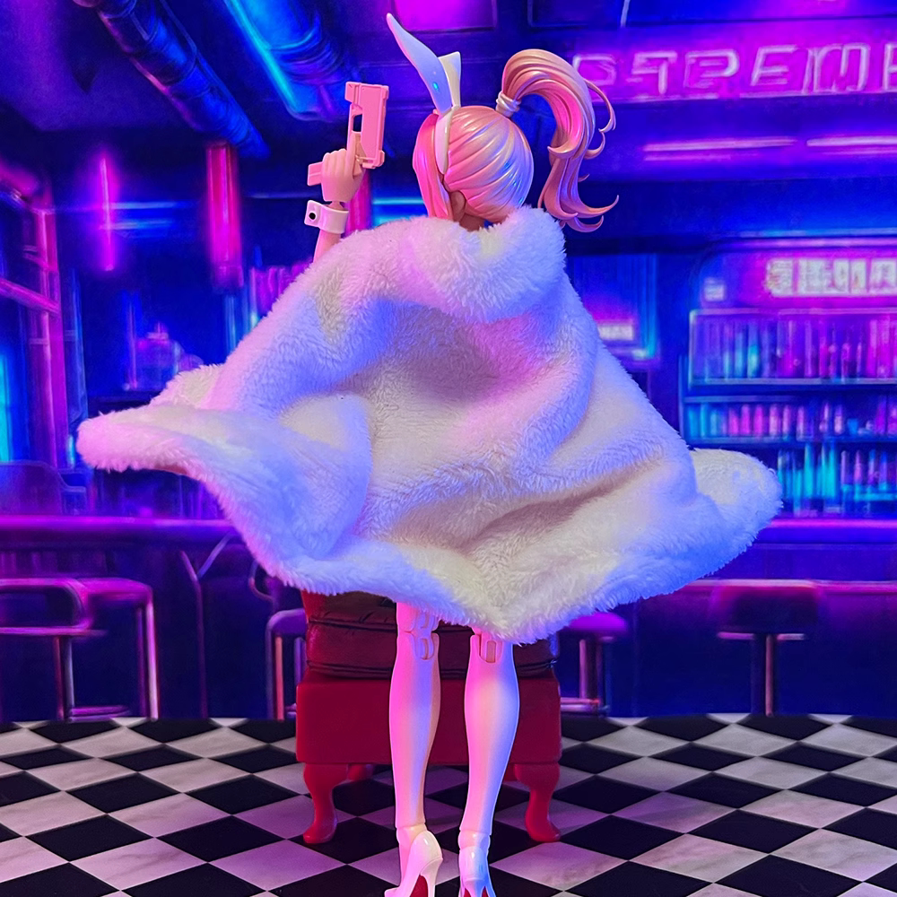 Custom 1/12 Clothing Accessories for Snail Shell Bunny Girl