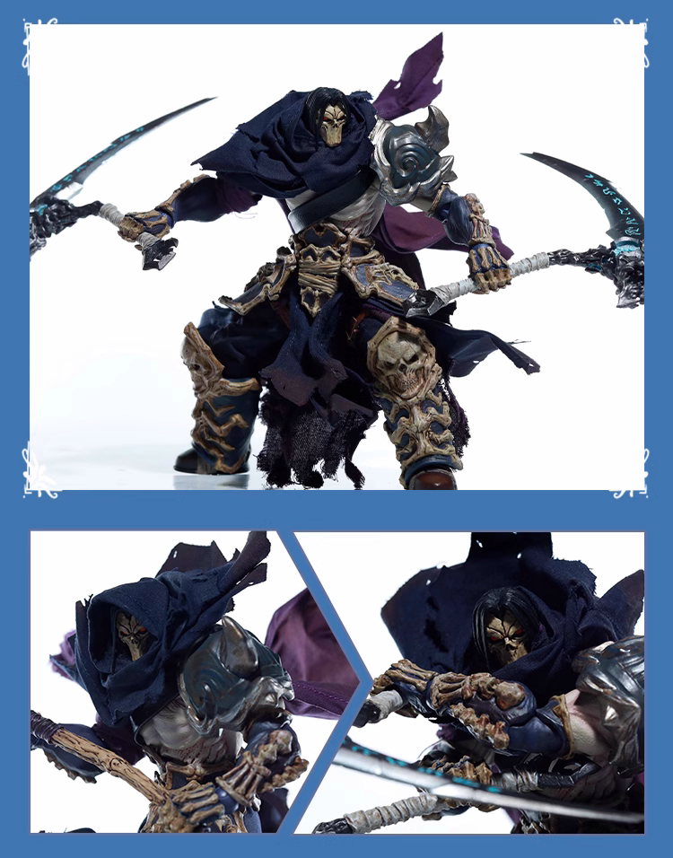 Custom 1/12 Clothing Accessories Cloth Set for COSER Toy Darksiders Abyss Knight
