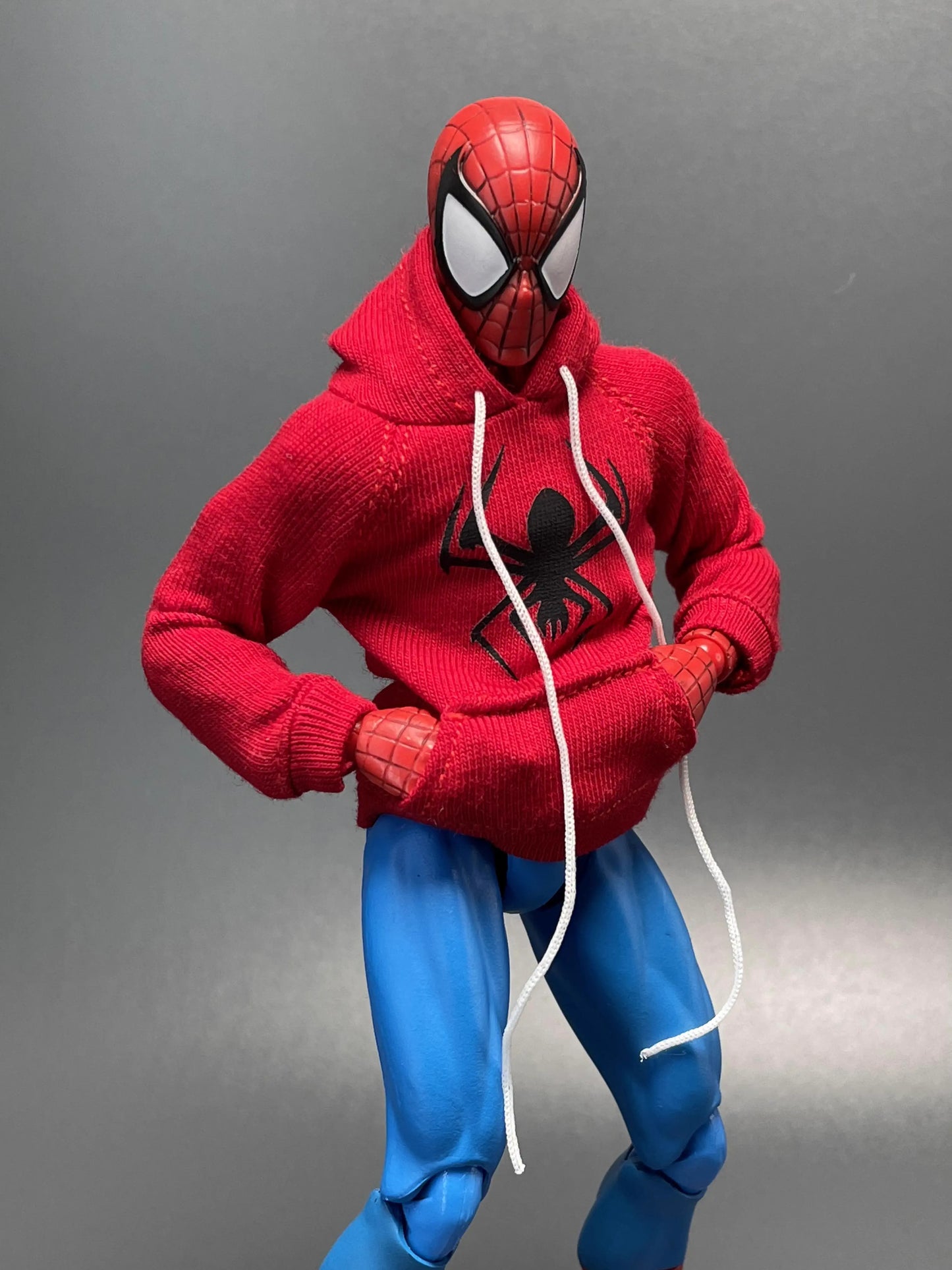 Spider Hoodie for 1/12 6 inch figure