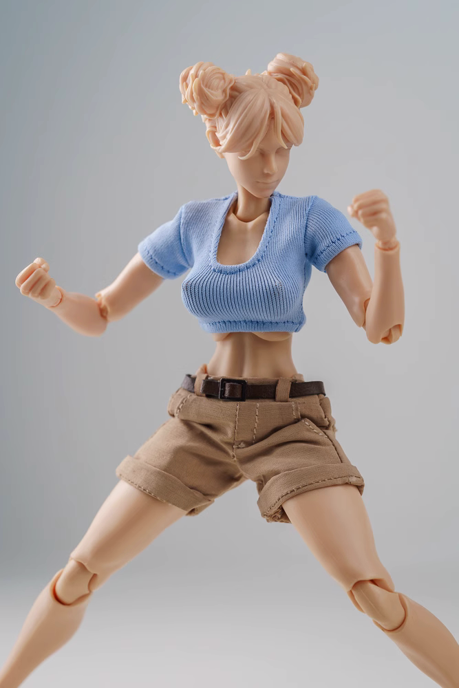 Top and Shorts for 1/12 6 inch figure