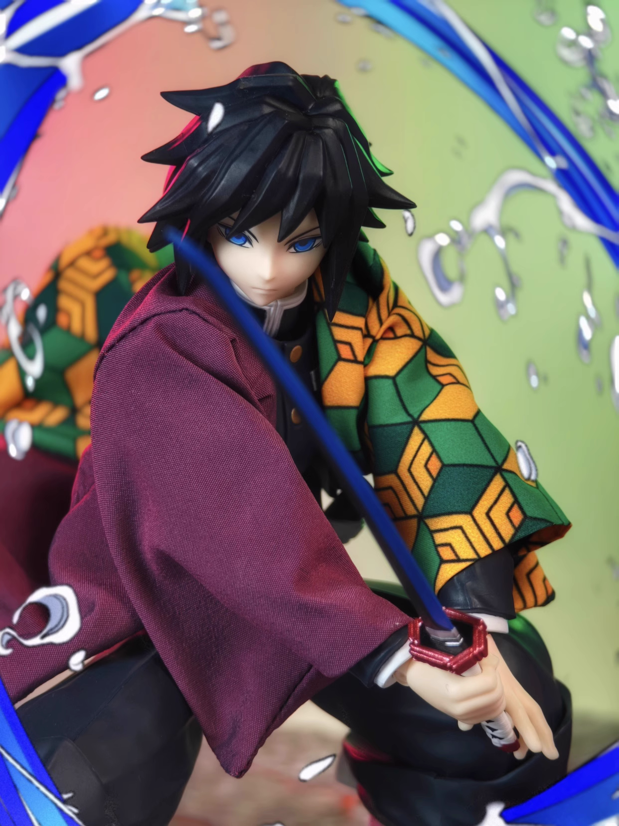 Custom 1/12 Clothing Accessories for SHF Giyu Tomioka