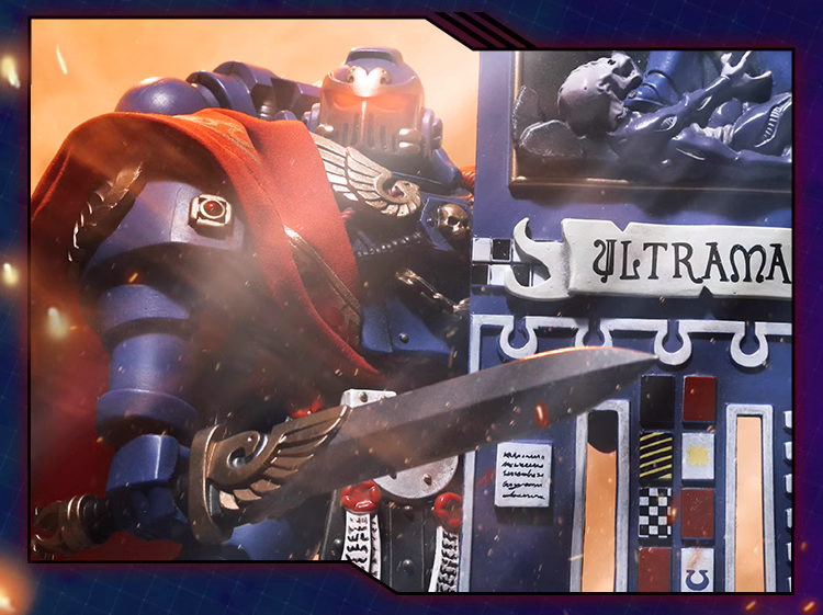 Custom 1/12 Clothing Accessories for Ultramarines Honour Guard Accessories