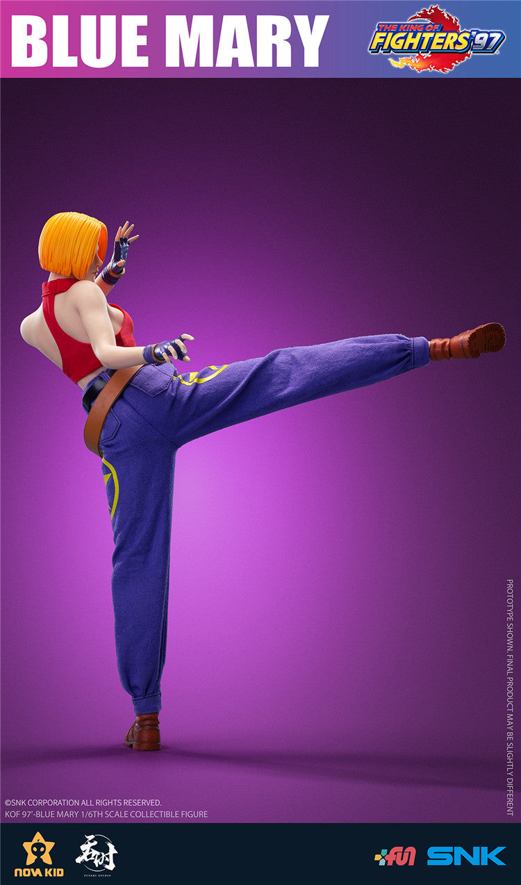 Tunshi Studio King of Fighters '97 Blue Mary 1/6 Scale Figure (In Stock)