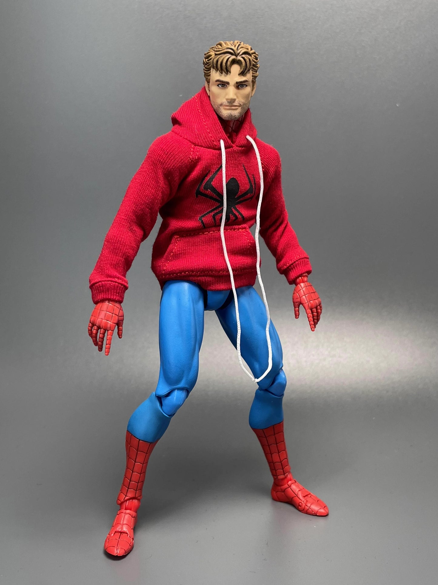 Spider Hoodie for 1/12 6 inch figure