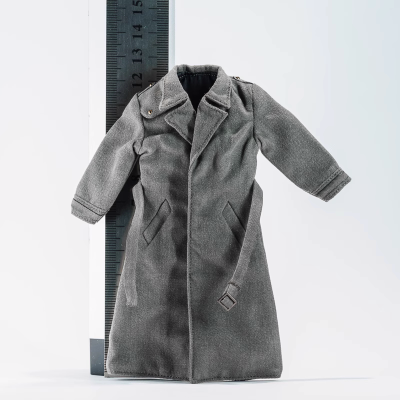 Custom 1/12 Clothing Accessories Punisher Coat Long