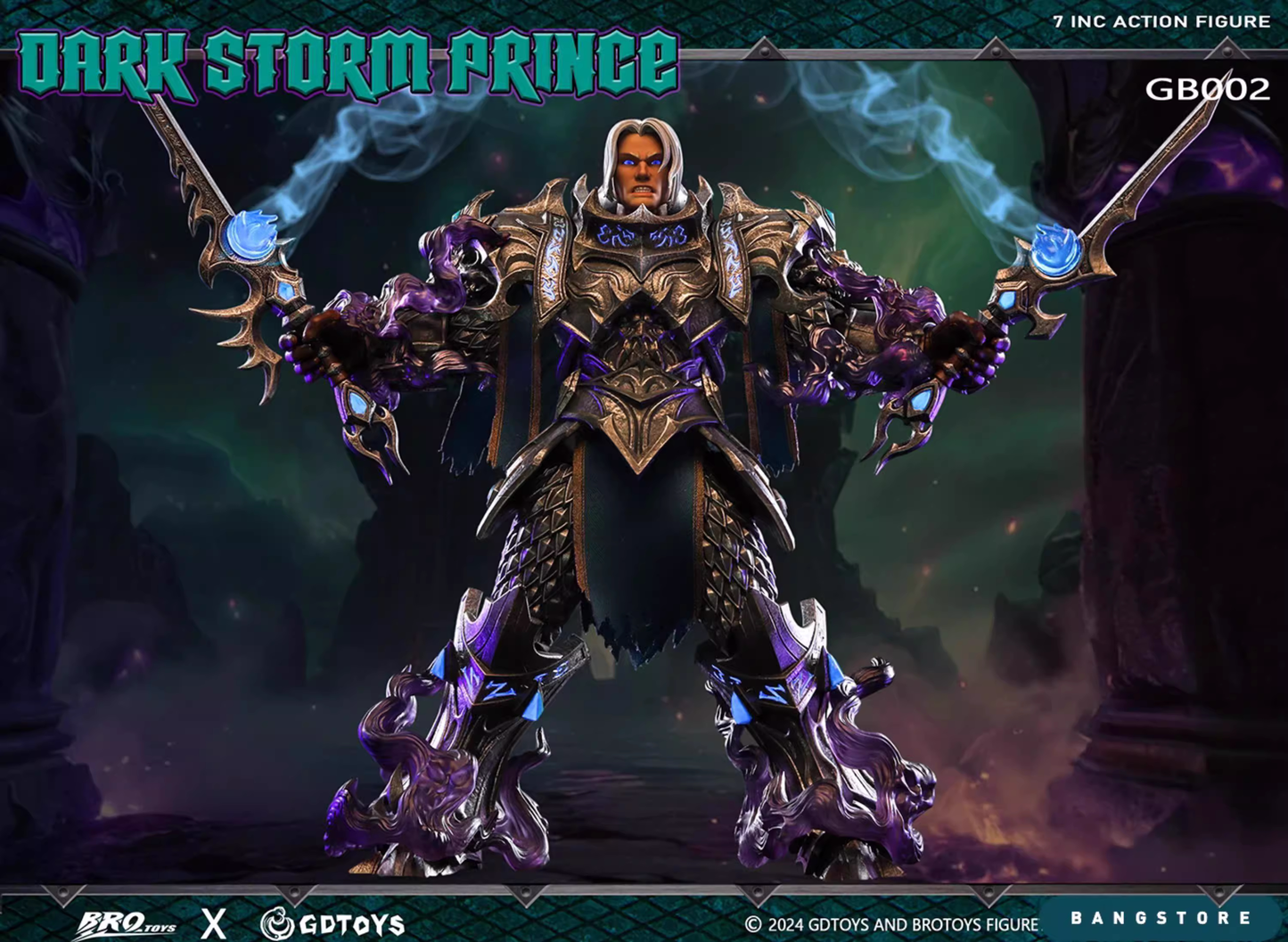 (Pre-Order) GDTOYS X BROTOYS 1/12 Dark Storm Prince GB002