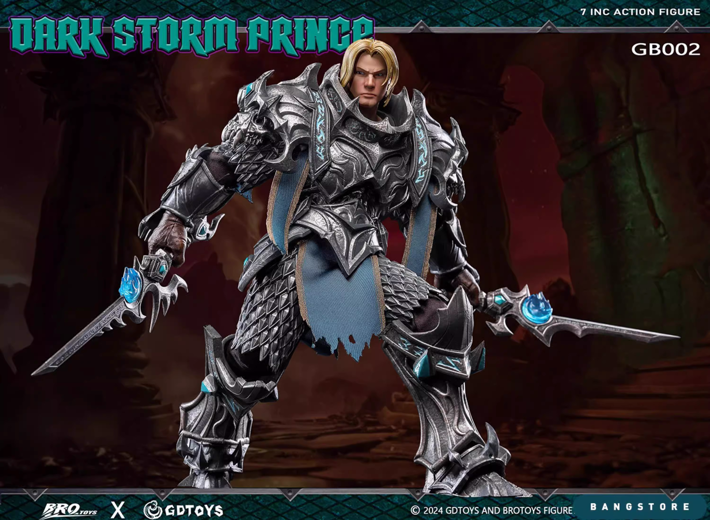 (Pre-Order) GDTOYS X BROTOYS 1/12 Dark Storm Prince GB002