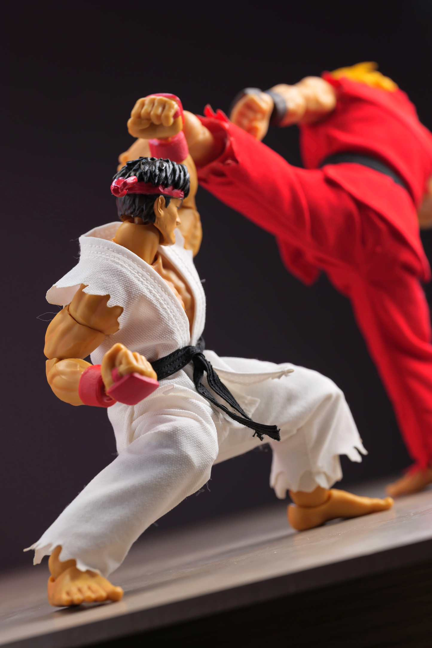 Custom 1/12 Clothing Accessories Clothes for Jada Storm Arena Ryu and Ken
