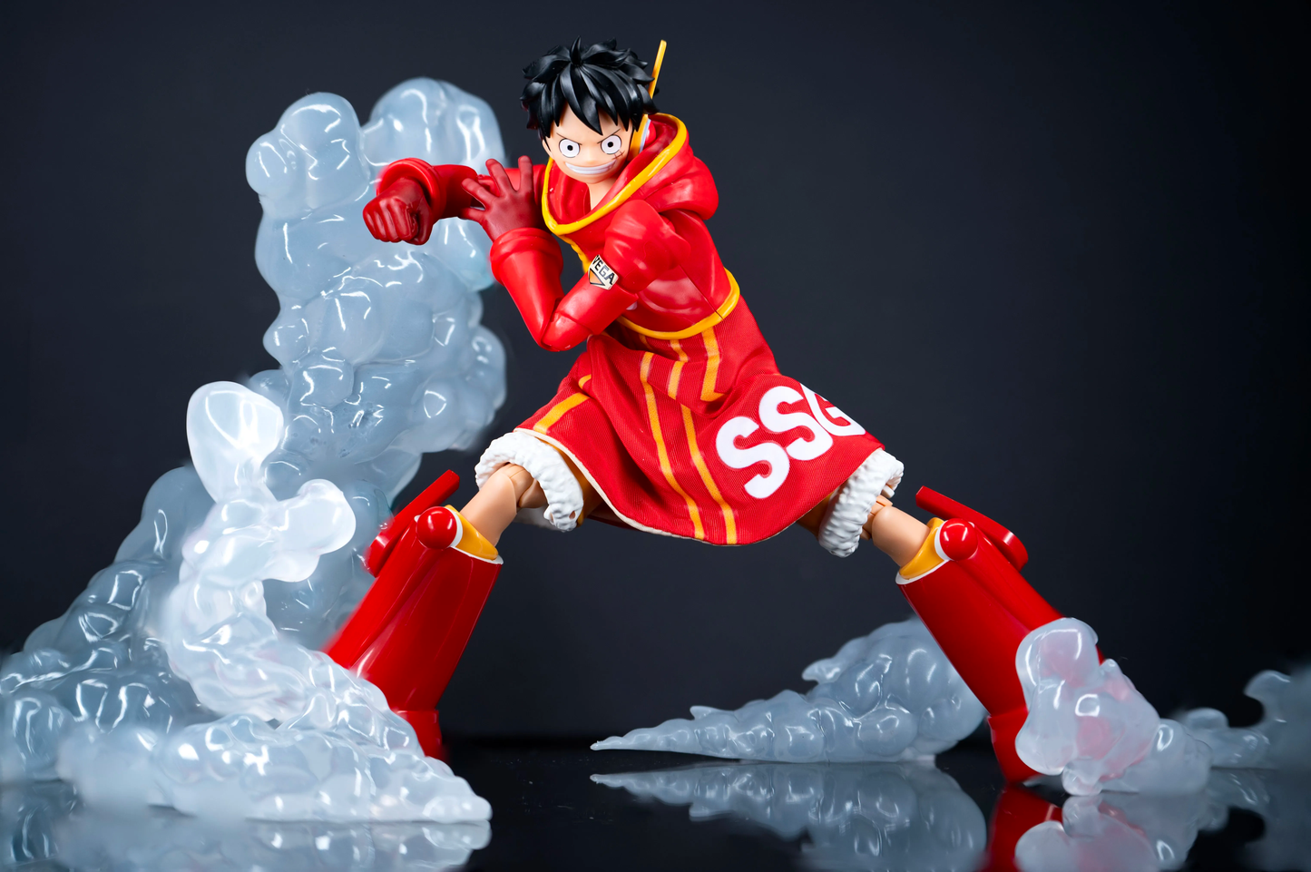 Custom 1/12 Clothing Accessories for S.H.Figuarts Luffy Future Island Egghead