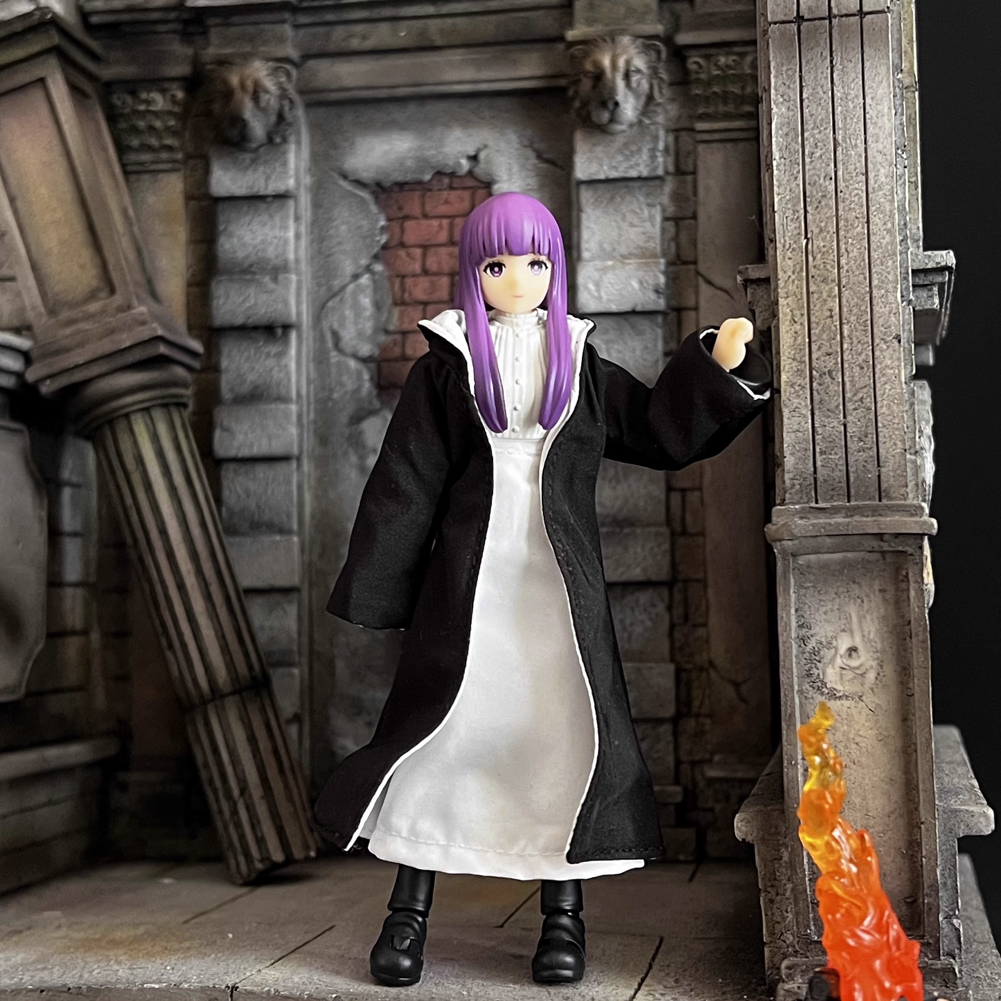 Custom 1/12 Clothing Accessories for SHF Fern