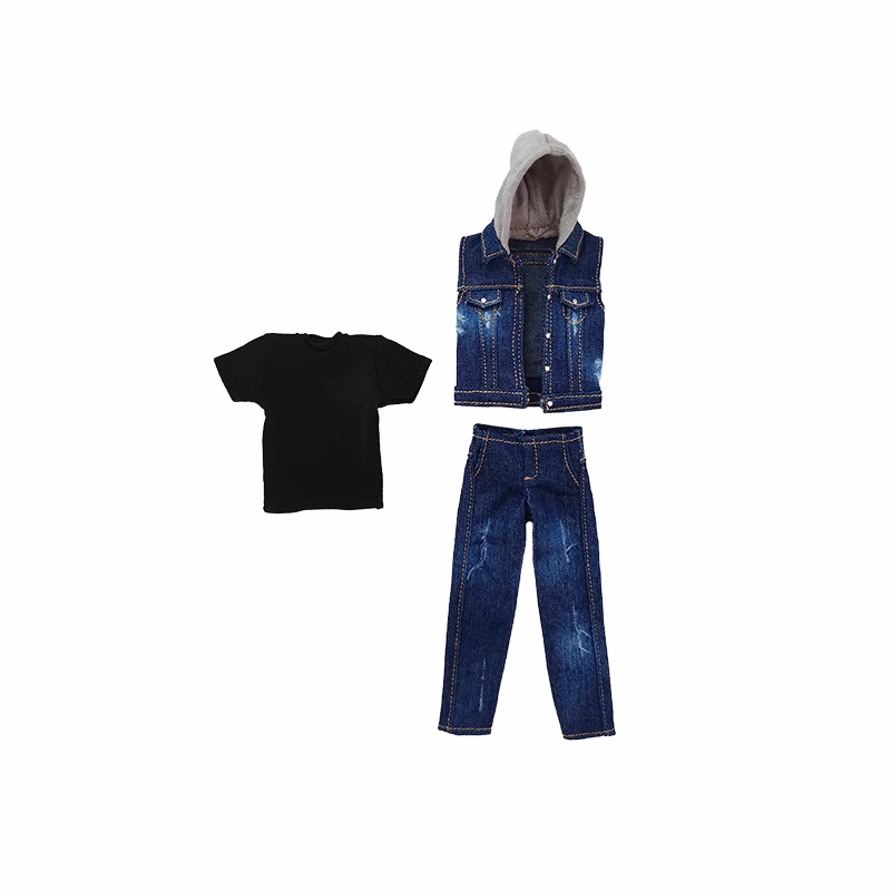 Custom 1/12 Clothing Accessories Jeans