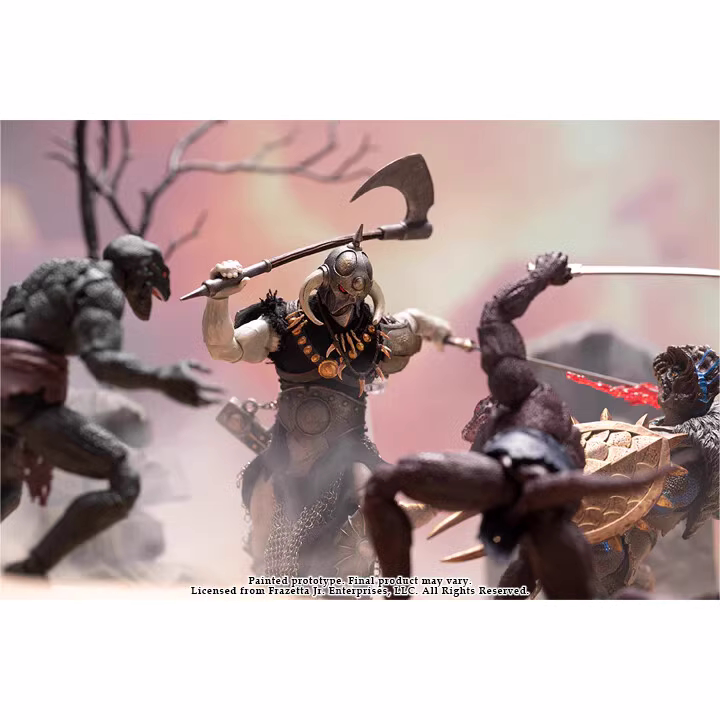 (Pre-Order) Harvinger Studios Savage Crucible Death Dealer 1/12 Action Figure