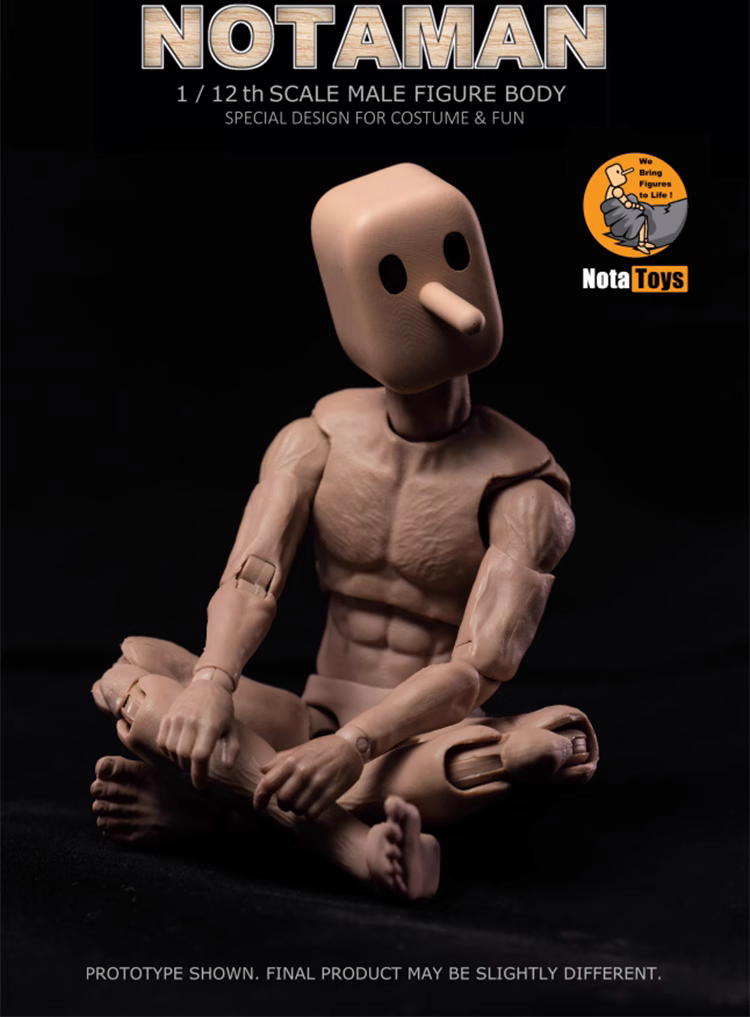 Notaman 1/12 6 inch figure body