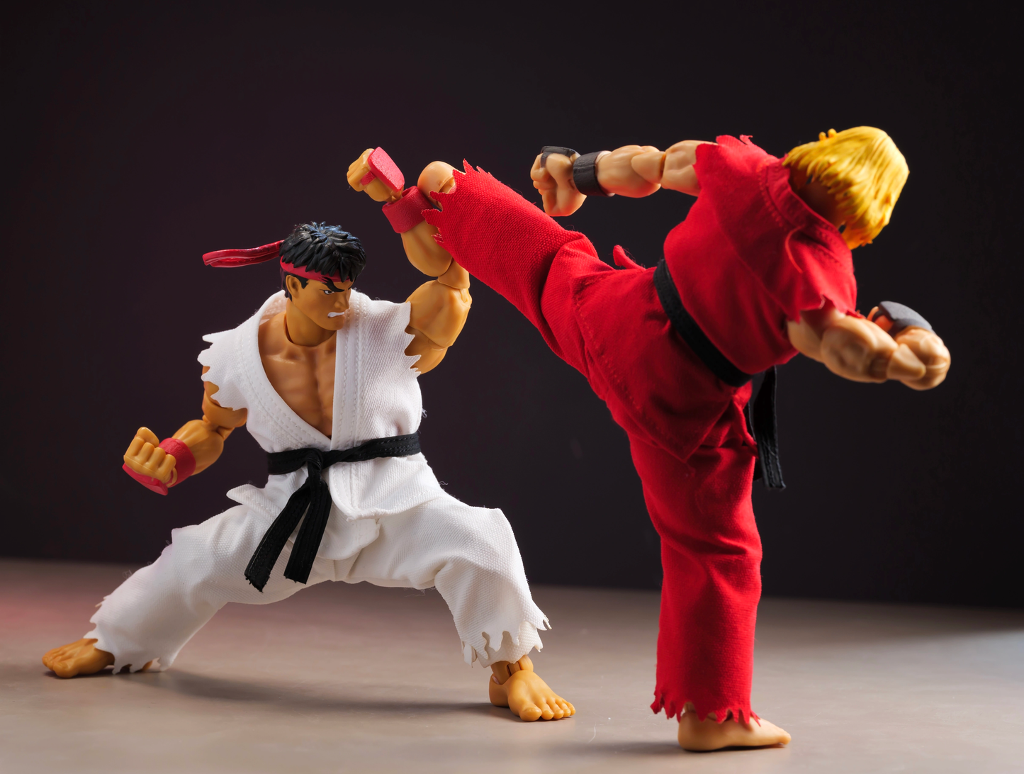 Custom 1/12 Clothing Accessories Clothes for Jada Storm Arena Ryu and Ken