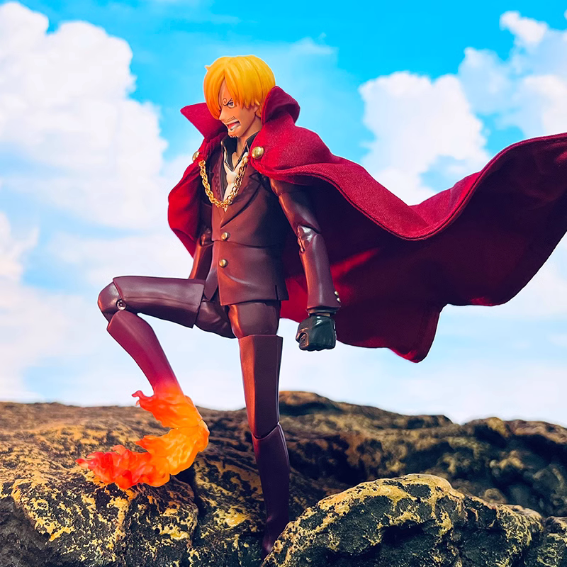 Custom 1/12 Clothing Accessories for S.H.Figuarts SHF Sanji Cloak 1/12