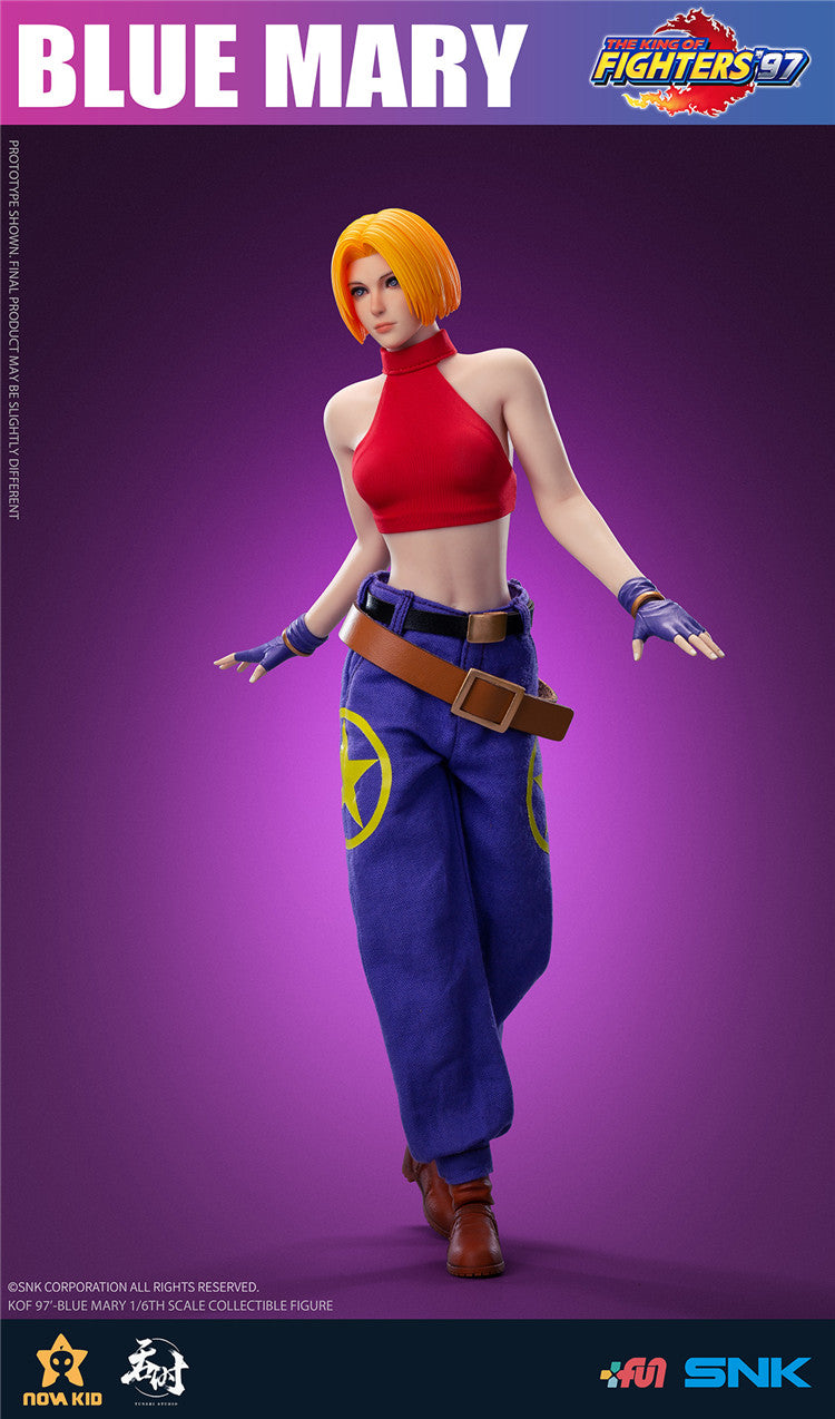 Tunshi Studio King of Fighters '97 Blue Mary 1/6 Scale Figure (In Stock)