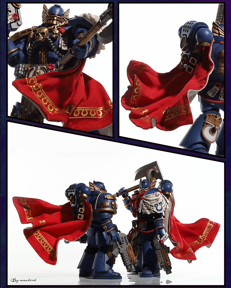 Custom 1/12 Clothing Accessories for Ultramarines Honour Guard Accessories