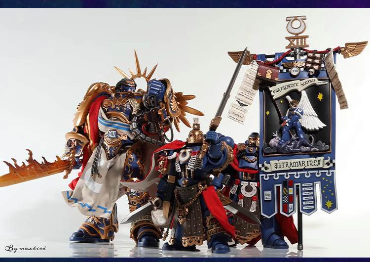 Custom 1/12 Clothing Accessories for Ultramarines Honour Guard Accessories
