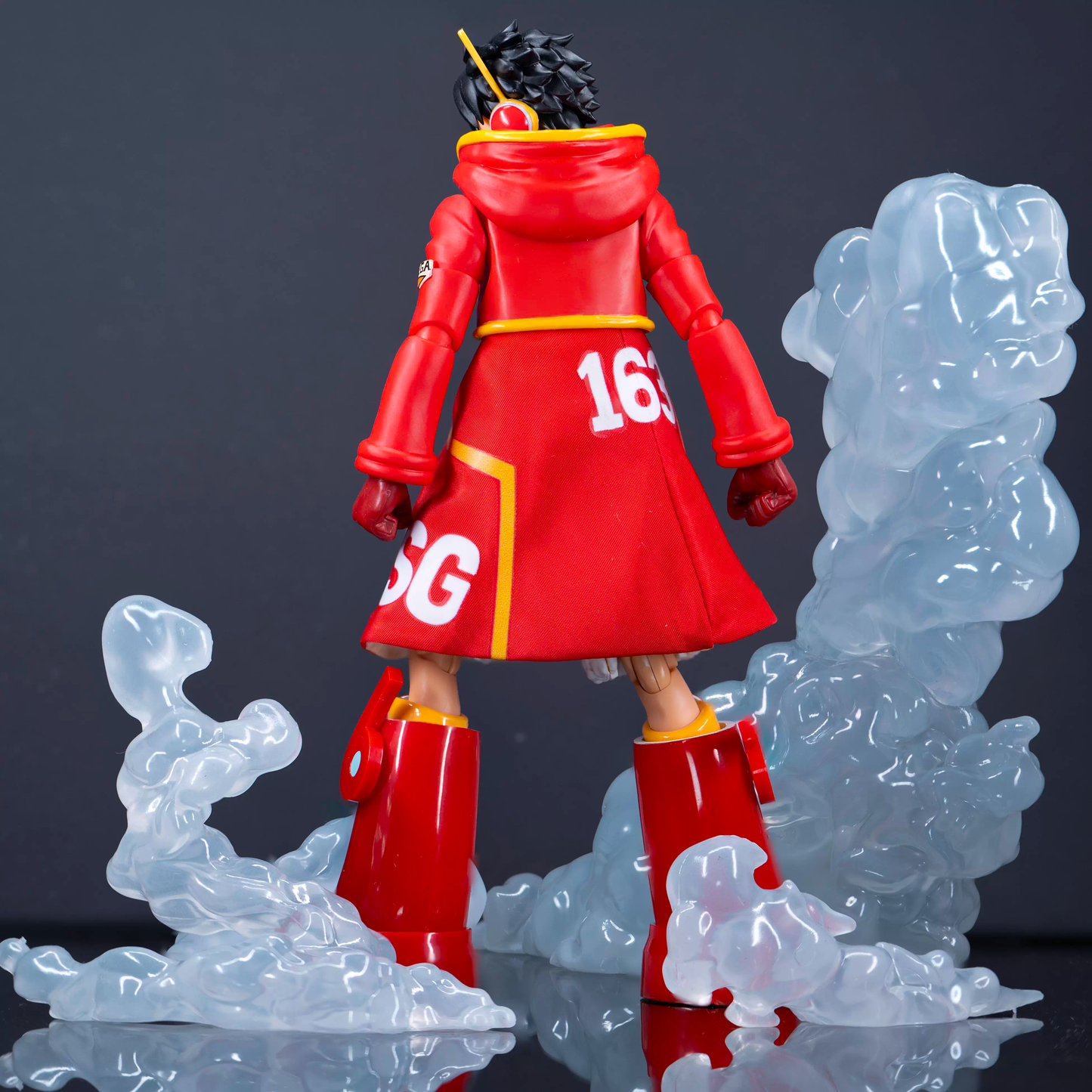 Custom 1/12 Clothing Accessories for S.H.Figuarts Luffy Future Island Egghead