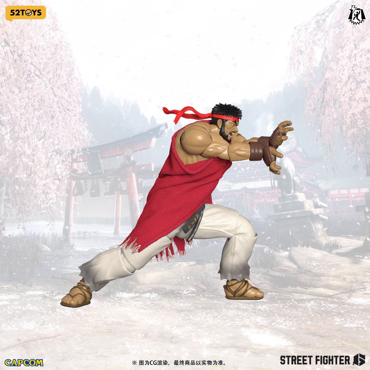 (Pre-Order) 52TOYS Street Fighter 6 Ryu