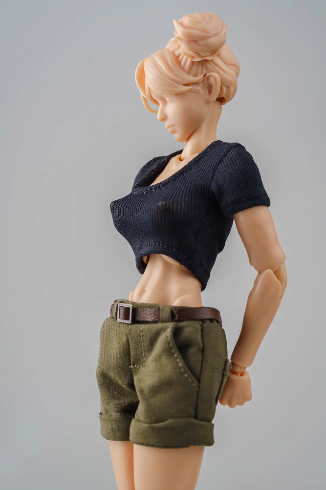 Top and Shorts for 1/12 6 inch figure