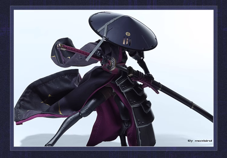 Custom 1/12 Clothing Accessories for Figma Falslander Ronin