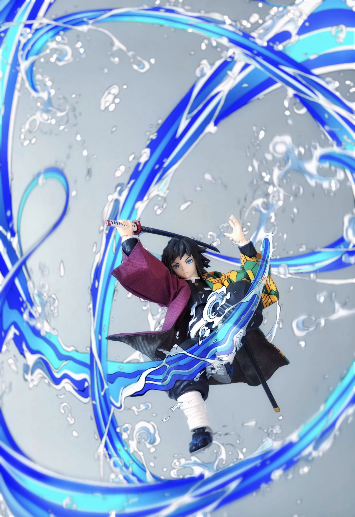 Custom 1/12 Clothing Accessories for SHF Giyu Tomioka