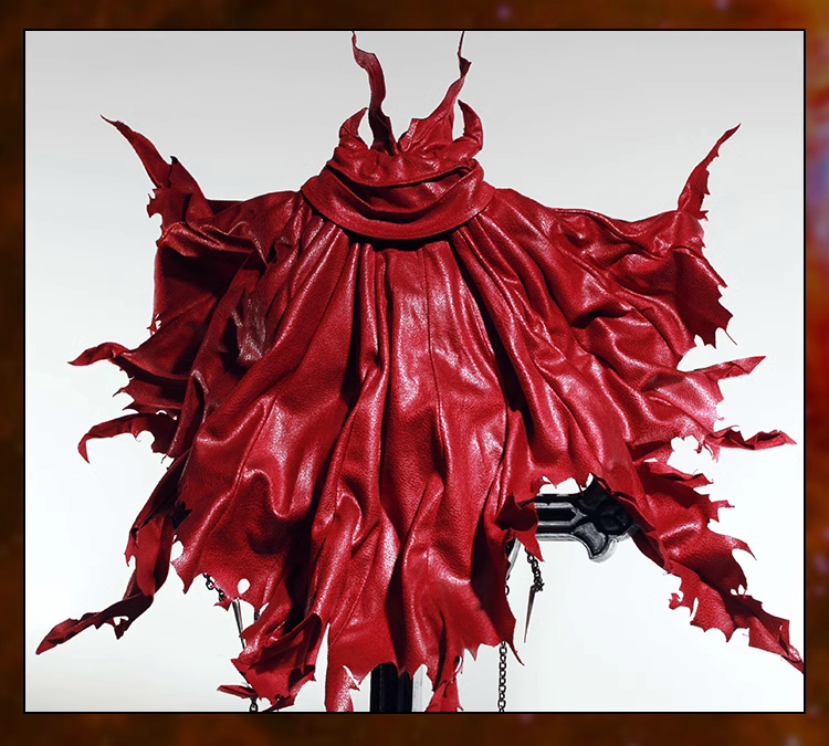 Custom 1/12 Clothing Accessories for McFarlane Spawn Cape & two chains