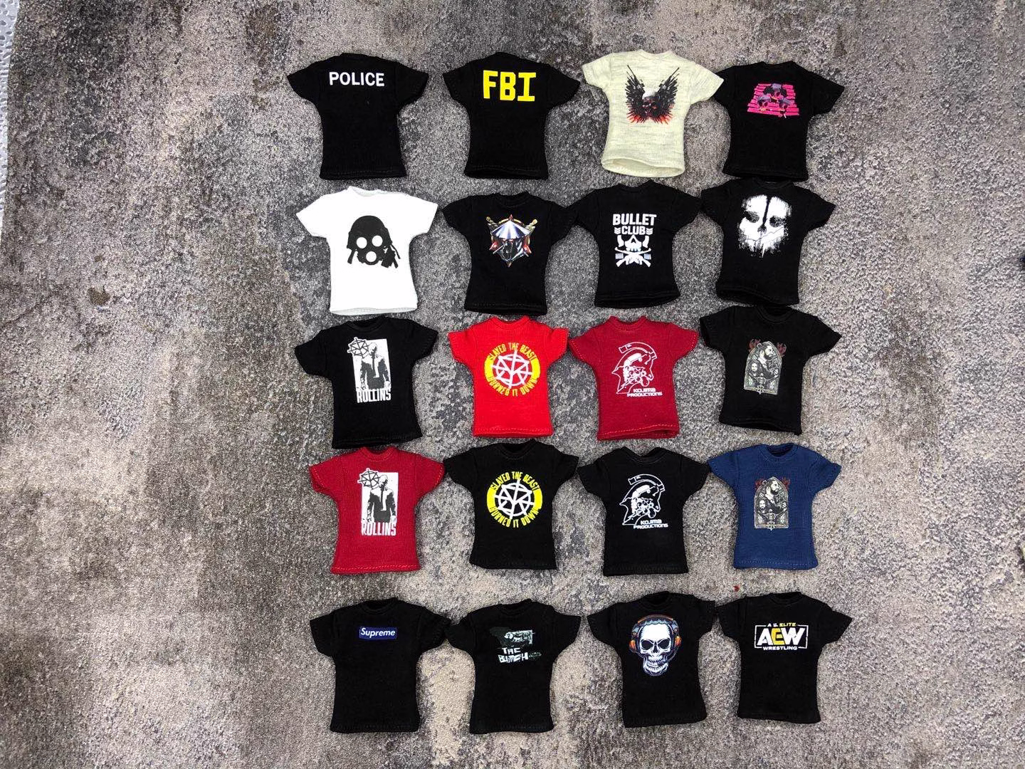 Tops for 1/12 6 inch figure