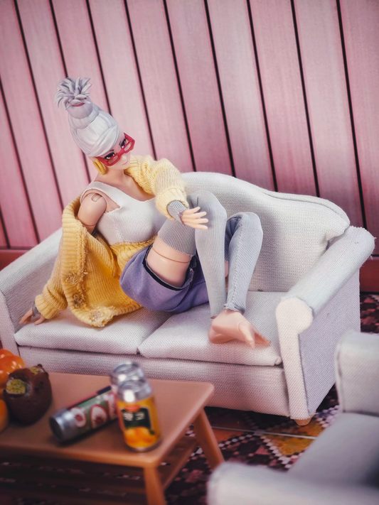 Custom 1/12 Clothing Accessories Clothes for Crazy Figure Dandadan Seiko