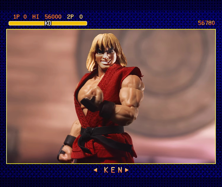 Custom 1/12 Clothing Accessories For Jada Ryu and Ken