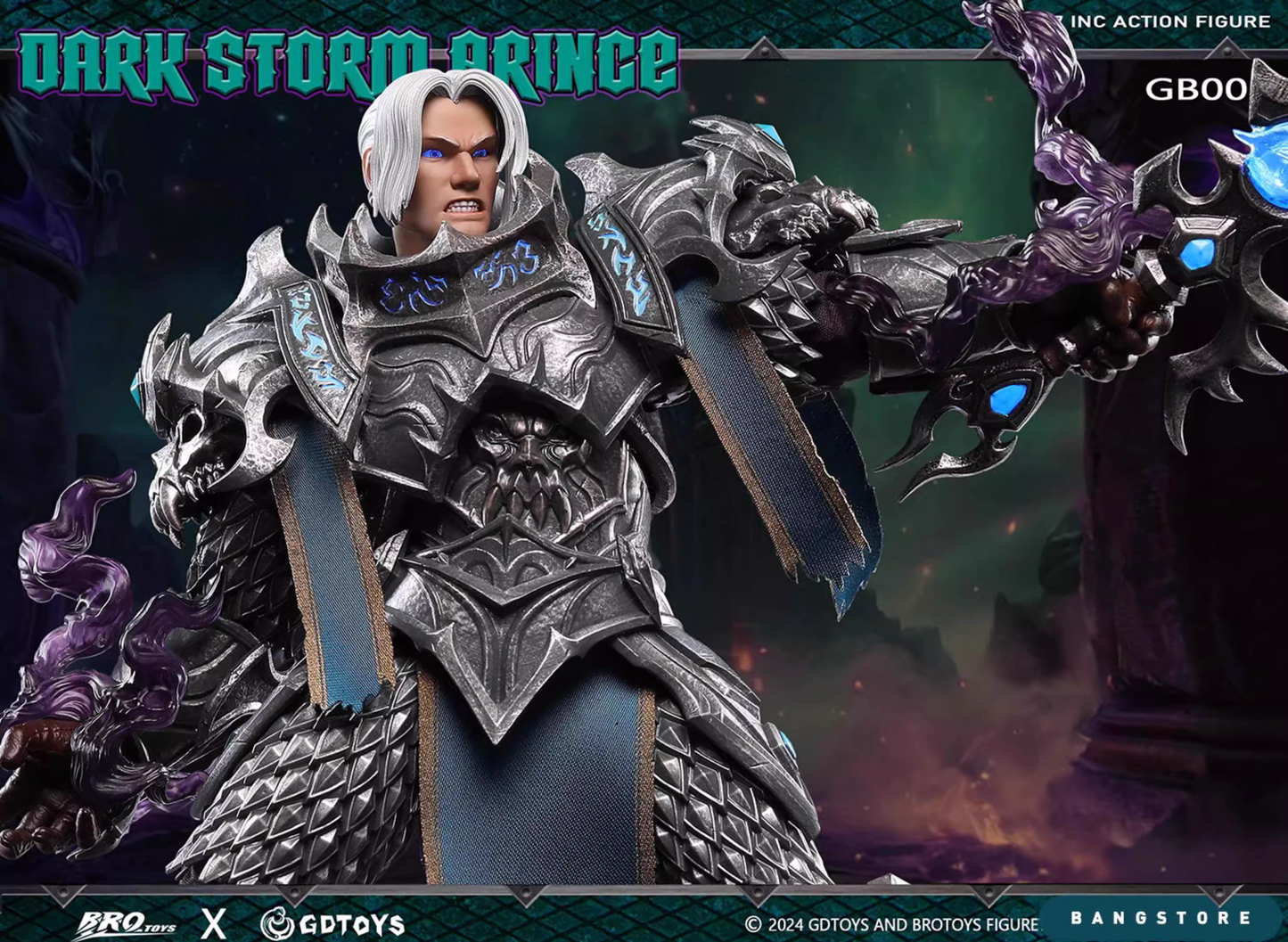(Pre-Order) GDTOYS X BROTOYS 1/12 Dark Storm Prince GB002