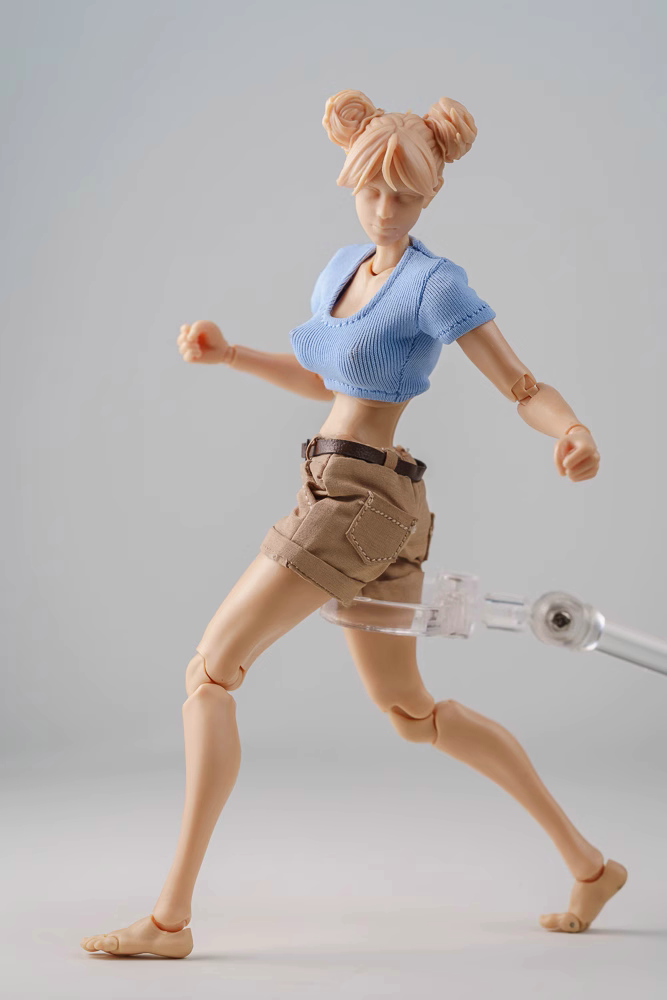 Top and Shorts for 1/12 6 inch figure