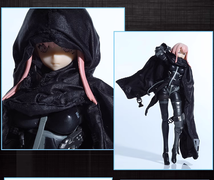 Custom 1/12 Clothing Accessories for Figma Falslander cloak