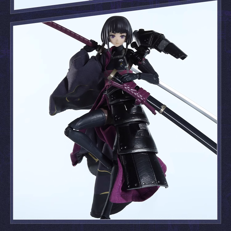 Custom 1/12 Clothing Accessories for Figma Falslander Ronin