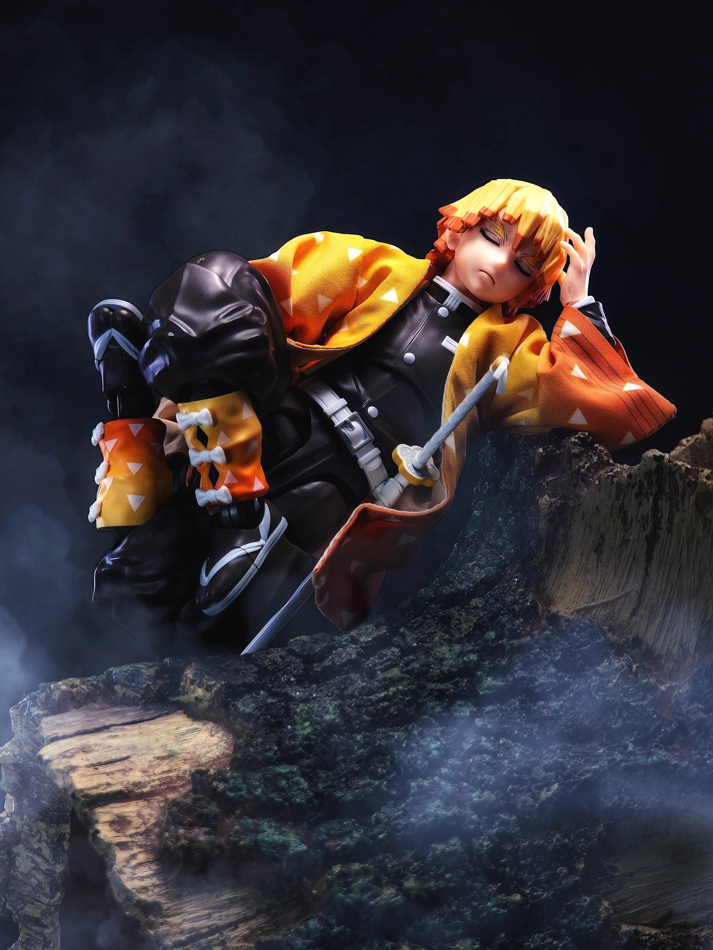 Custom 1/12 Clothing Accessories for S.H.Figuarts Zenitsu Agatsuma