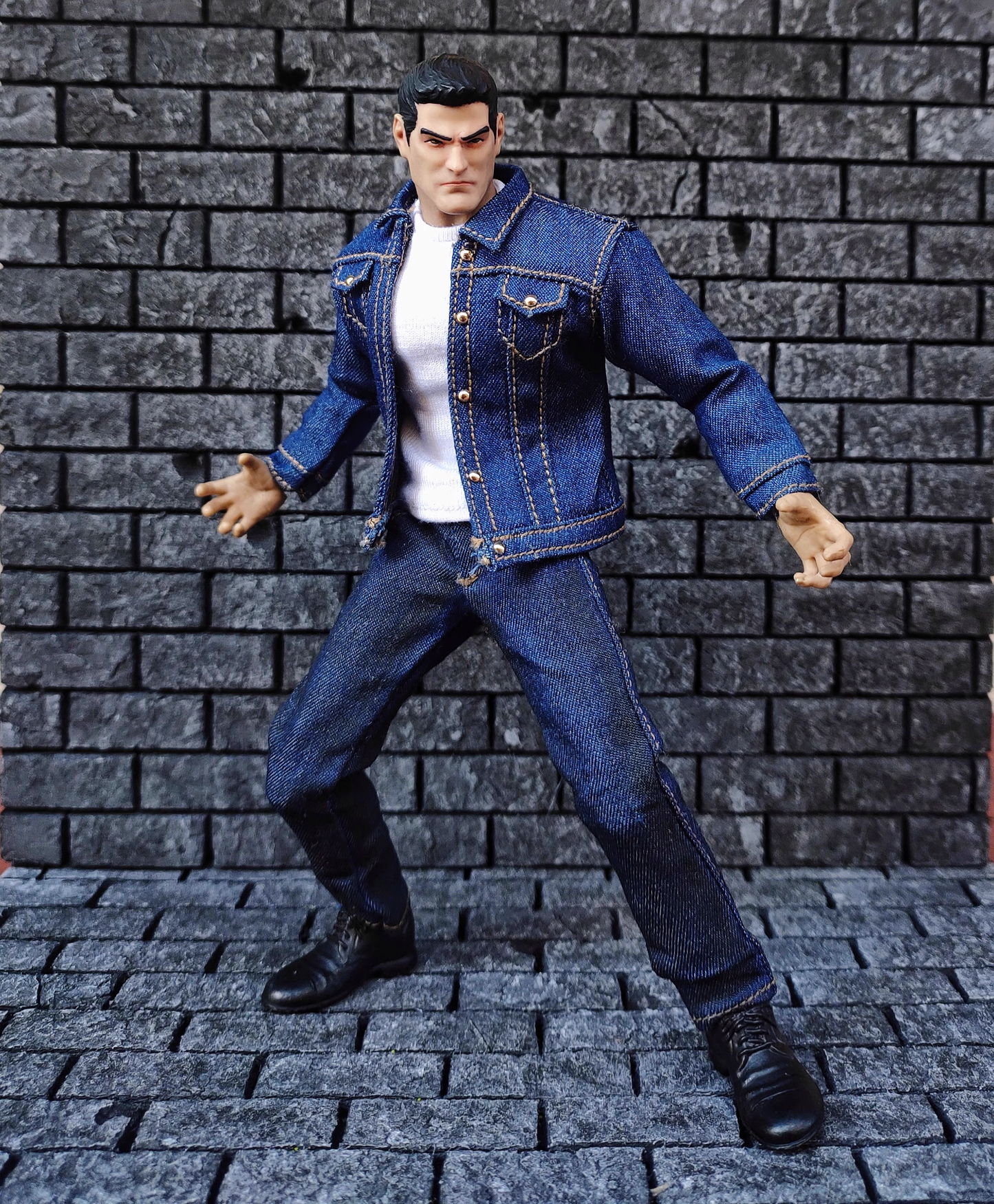 Top and Jean for 1/12 6 inch figure