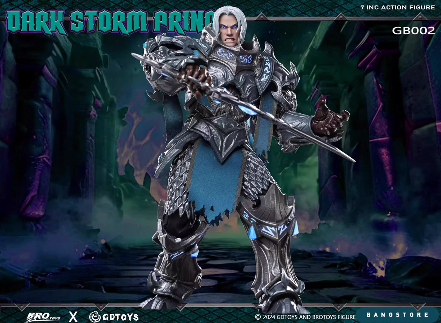(Pre-Order) GDTOYS X BROTOYS 1/12 Dark Storm Prince GB002