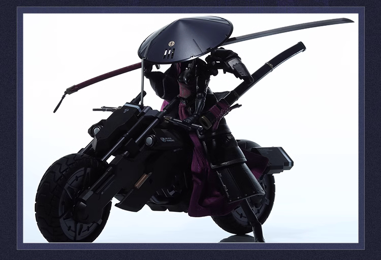 Custom 1/12 Clothing Accessories for Figma Falslander Ronin
