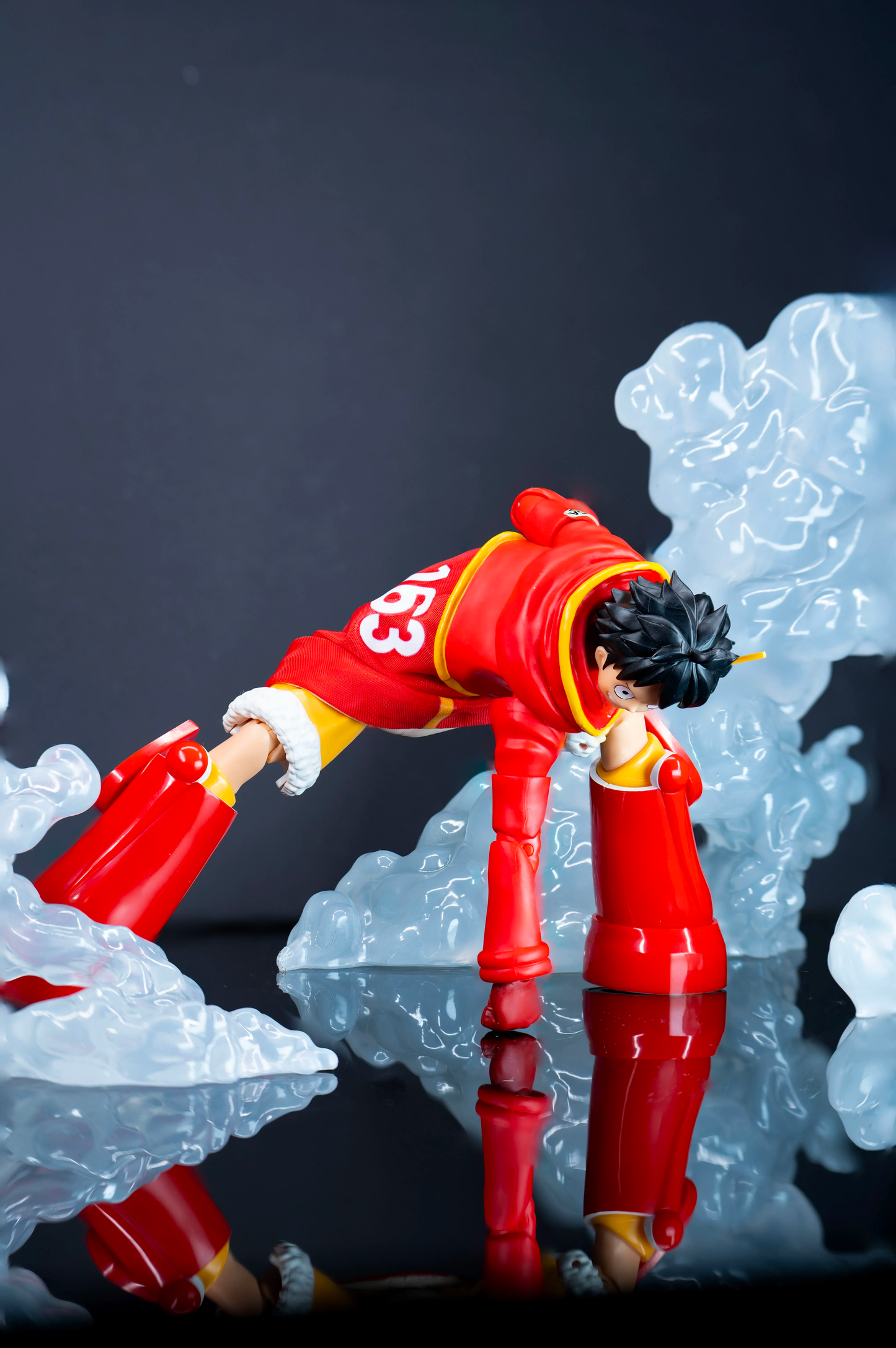 Custom 1/12 Clothing Accessories for S.H.Figuarts Luffy Future Island Egghead