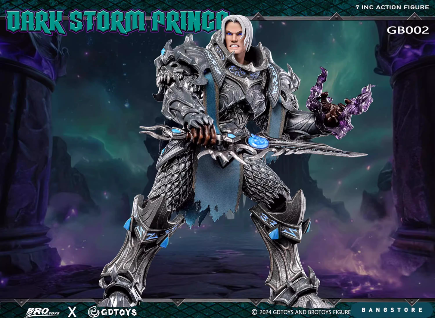 (Pre-Order) GDTOYS X BROTOYS 1/12 Dark Storm Prince GB002