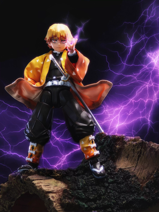 Custom 1/12 Clothing Accessories for S.H.Figuarts Zenitsu Agatsuma
