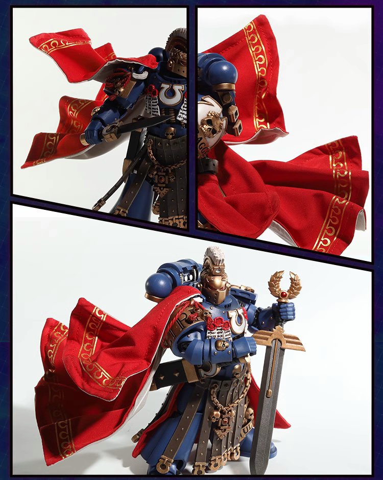 Custom 1/12 Clothing Accessories for Ultramarines Honour Guard Accessories