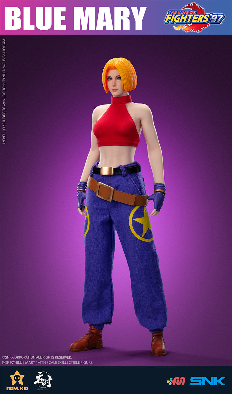 Tunshi Studio King of Fighters '97 Blue Mary 1/6 Scale Figure (In Stock)