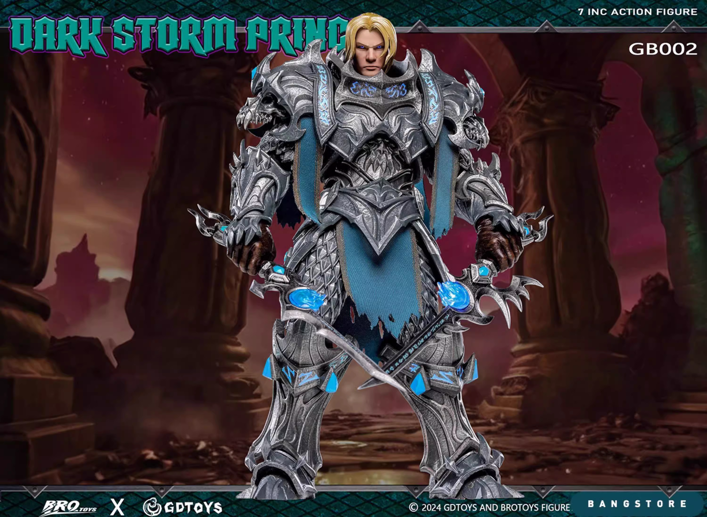 (Pre-Order) GDTOYS X BROTOYS 1/12 Dark Storm Prince GB002