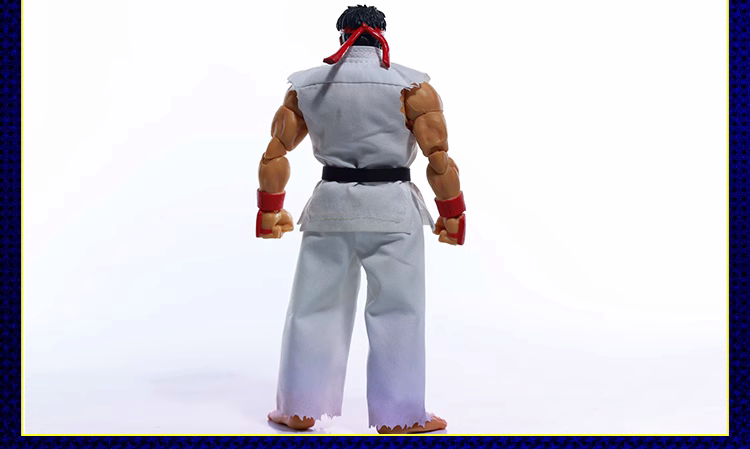 Custom 1/12 Clothing Accessories For Jada Ryu and Ken