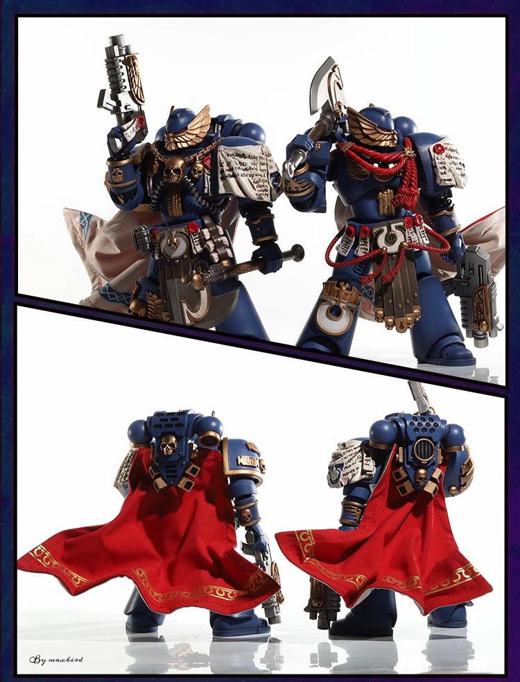 Custom 1/12 Clothing Accessories for Ultramarines Honour Guard Accessories