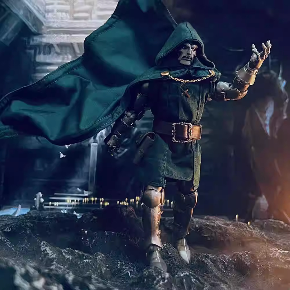 Custom 1/12 Clothing Accessories for Marvel Legends Doom